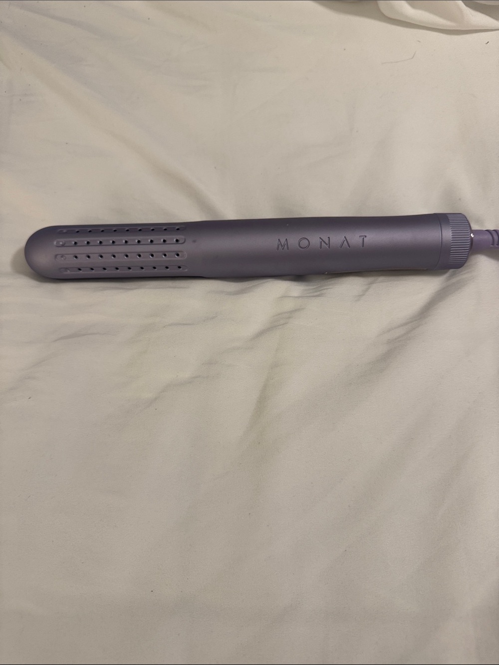 MONAT Purple Styling Tool - Straight and Curl Iron with Cool Lock and Heat Glove